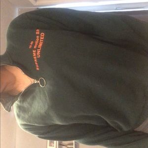 Forever 21 Half Zip-Up sweater